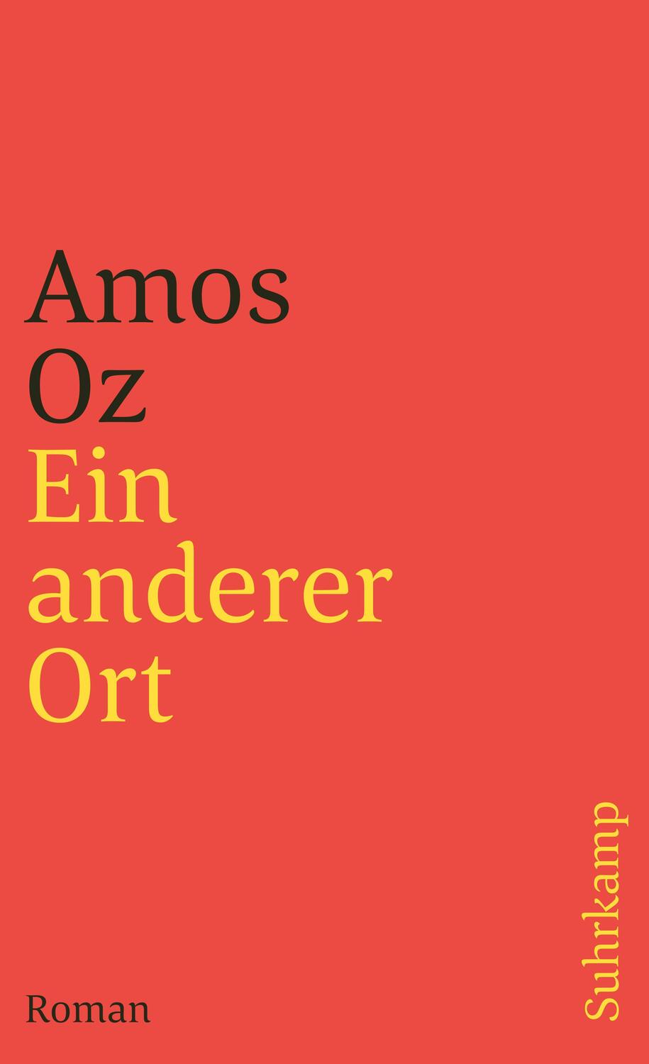 Cover: 9783518399484 | Ein anderer Ort | Amos Oz | Taschenbuch | Deutsch | 2003