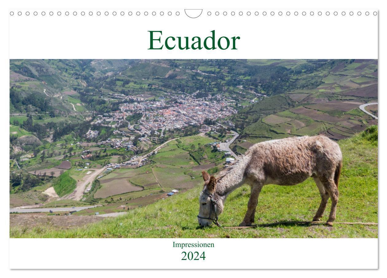 Cover: 9783675742871 | Ecuador - Impessionen (Wandkalender 2024 DIN A3 quer), CALVENDO...