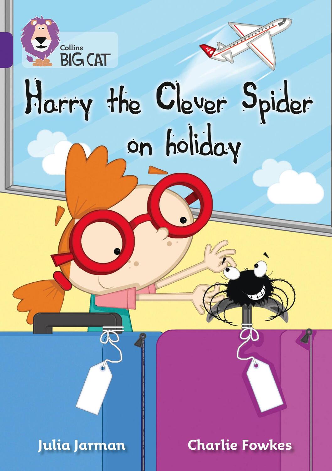 Cover: 9780007461806 | Harry the Clever Spider on Holiday | Band 08/Purple | Julia Jarman