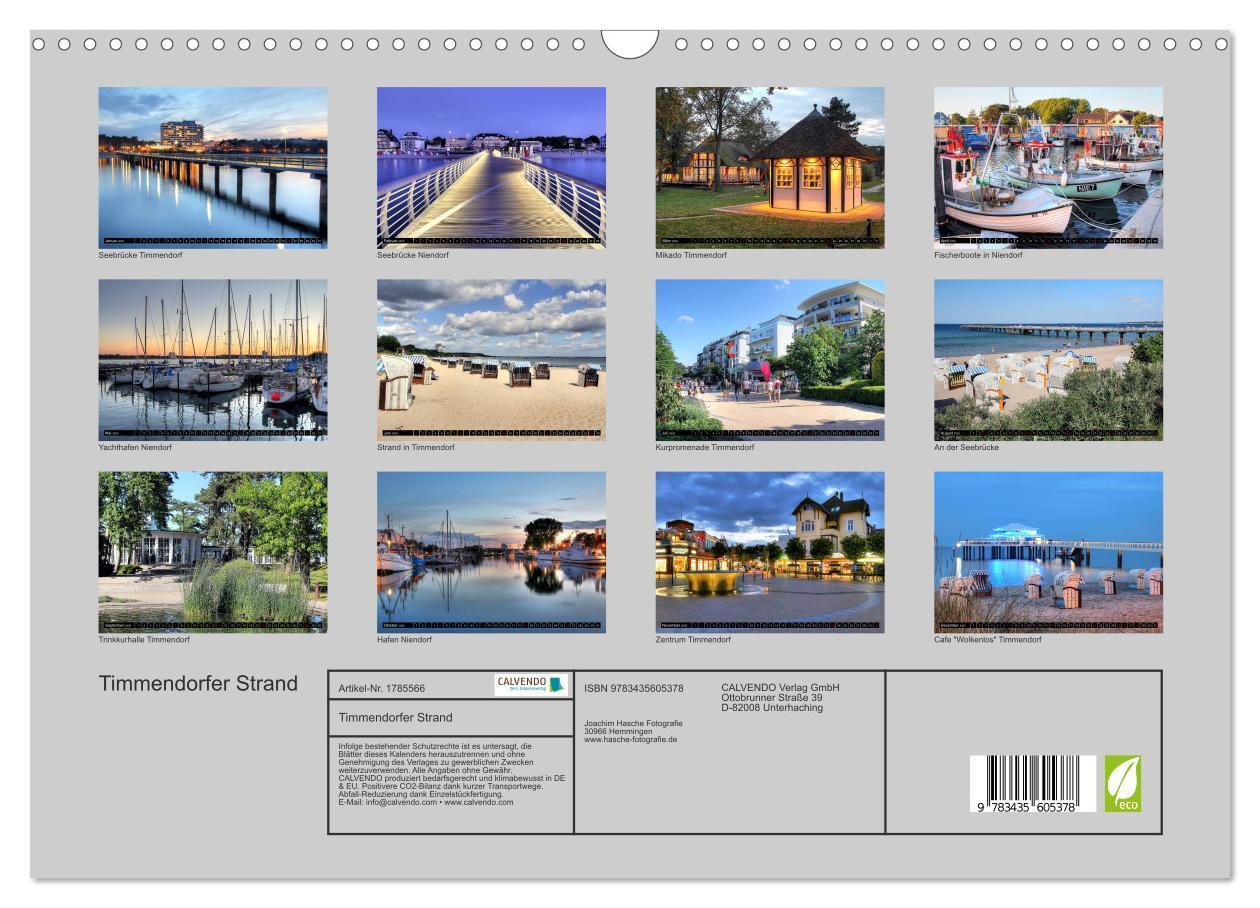 Bild: 9783435605378 | Timmendorfer Strand (Wandkalender 2025 DIN A3 quer), CALVENDO...