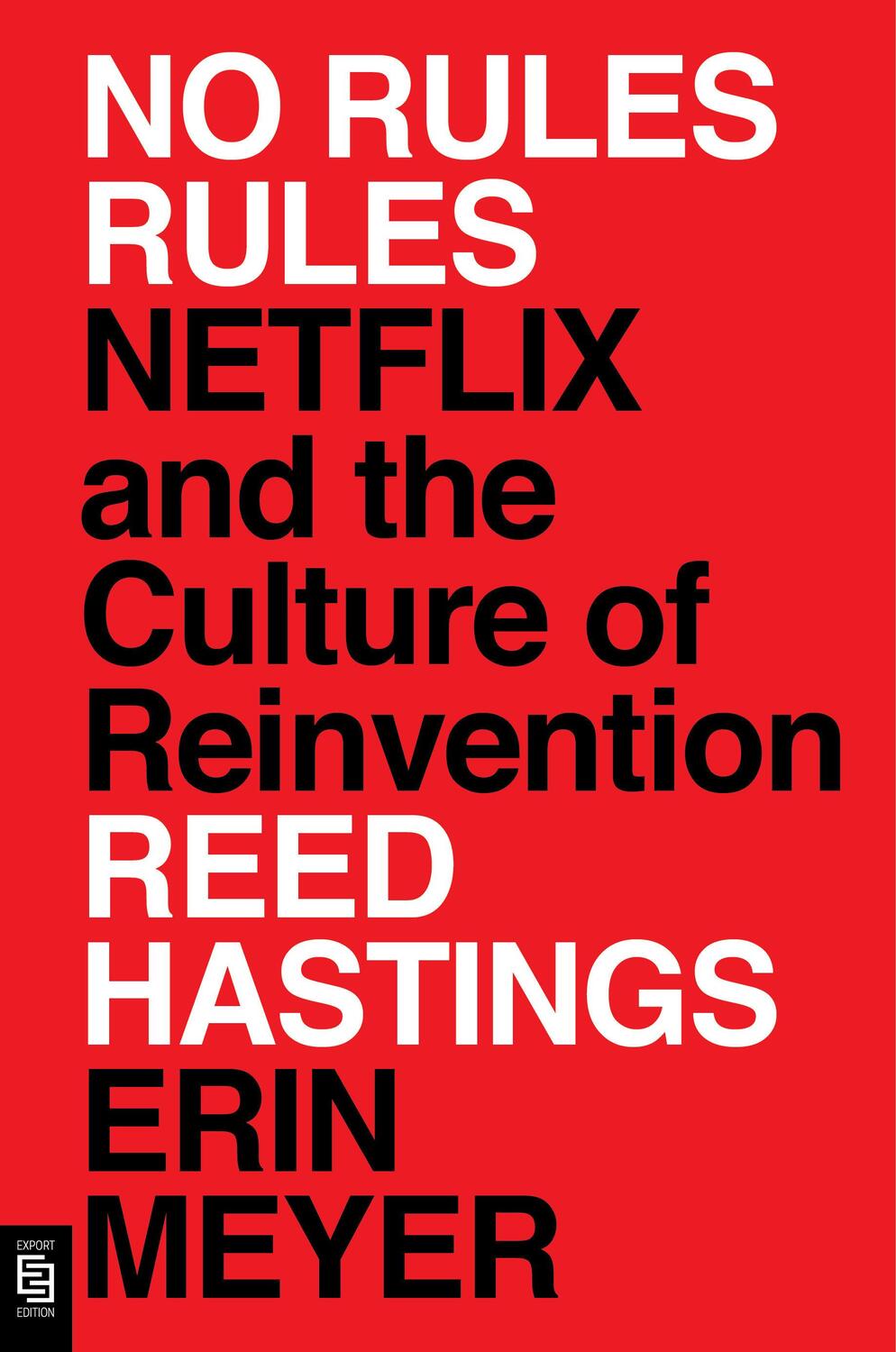 Cover: 9781984881885 | No Rules Rules | Netflix and the Culture of Reinvention | Taschenbuch