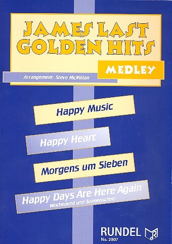 Cover: 9990001009083 | James Last golden Hits (Medley): für Blasorchester | EAN 9990001009083