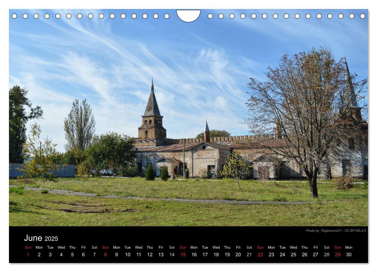 Bild: 9781325961511 | Monuments of Ukraine 2025 (Wall Calendar 2025 DIN A4 landscape),...