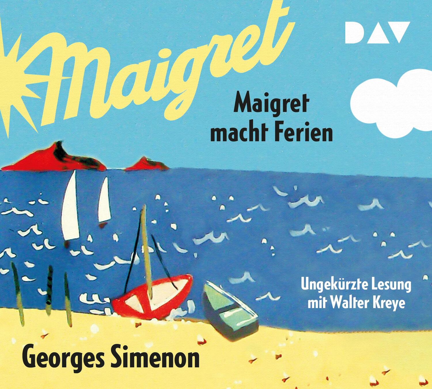Cover: 9783742412362 | Maigret macht Ferien | Ungekürzte Lesung mit Walter Kreye | Simenon