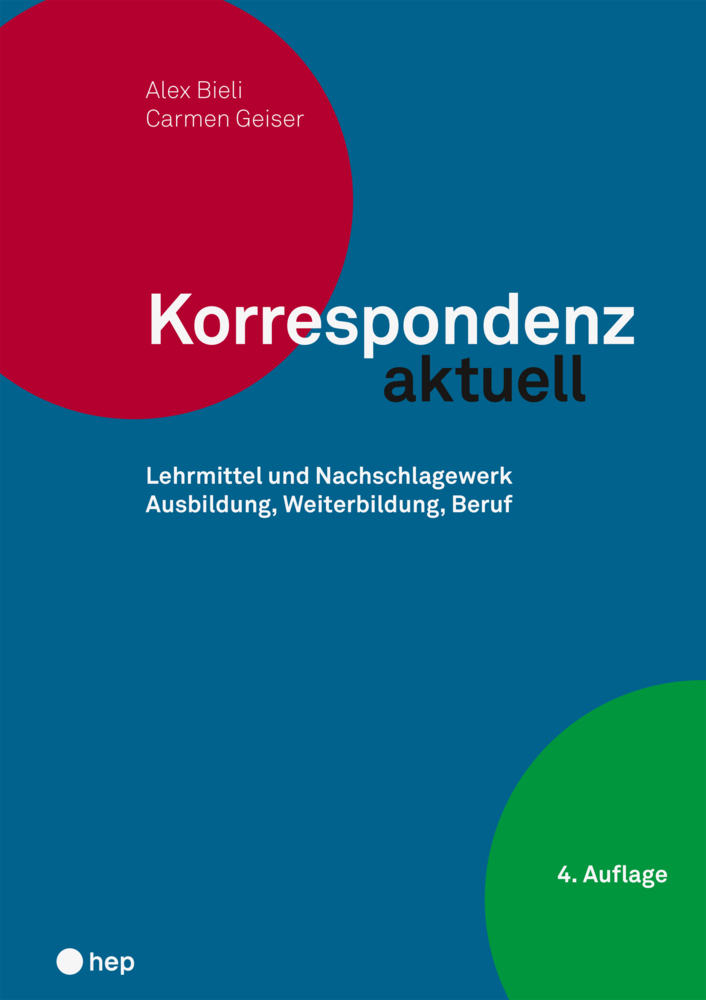 Cover: 9783035523171 | Korrespondenz aktuell | Lehrmittel und Nachschlagewerk | Bieli (u. a.)