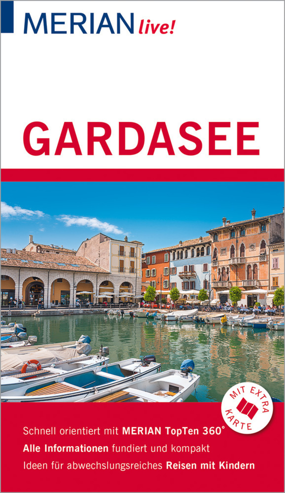 Cover: 9783834225337 | MERIAN live! Reiseführer Gardasee | Mit Extra-Karte zum Herausnehmen