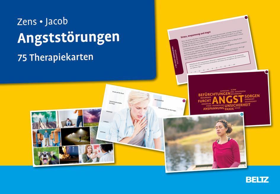 Cover: 4019172100056 | Angststörungen | Christine Zens (u. a.) | Box | BeltzTherapiekarten