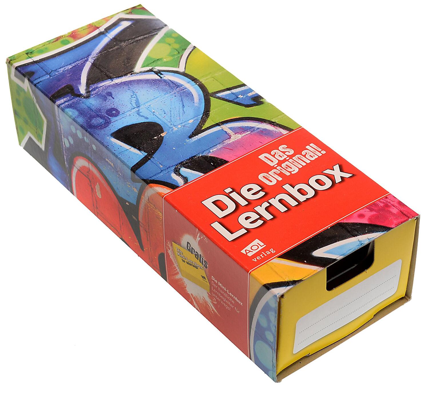 Cover: 9783403153405 | Die Lernbox (DIN A8) - Design: Graffiti | Stück | Lernbox ungefüllt