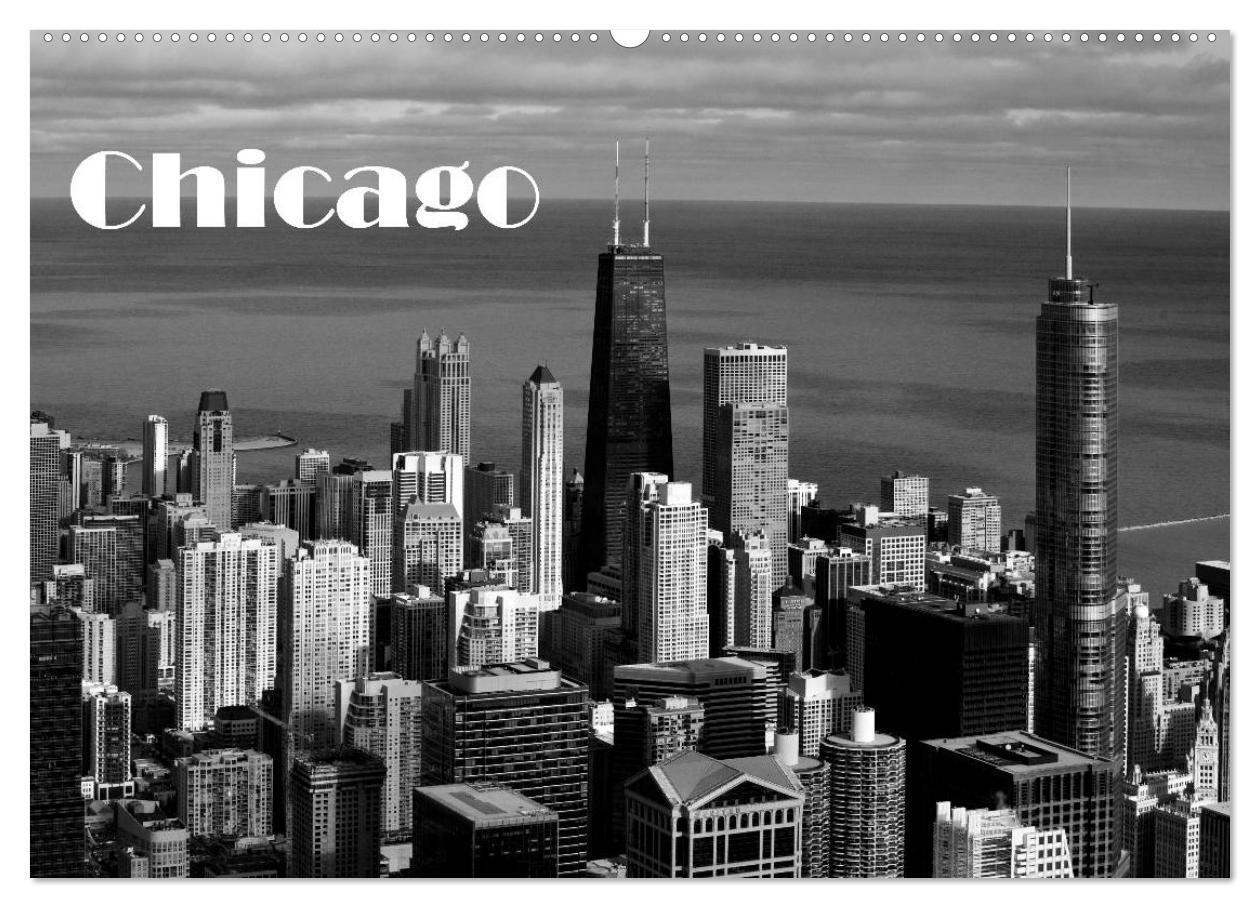 Cover: 9783383491863 | Chicago 2024 (Wandkalender 2024 DIN A2 quer), CALVENDO Monatskalender