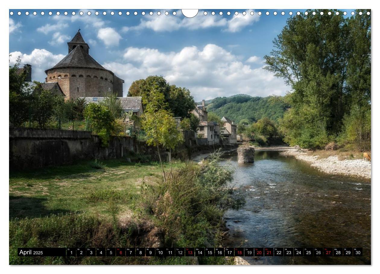 Bild: 9783435628759 | Unterwegs im Département Aveyron (Wandkalender 2025 DIN A3 quer),...