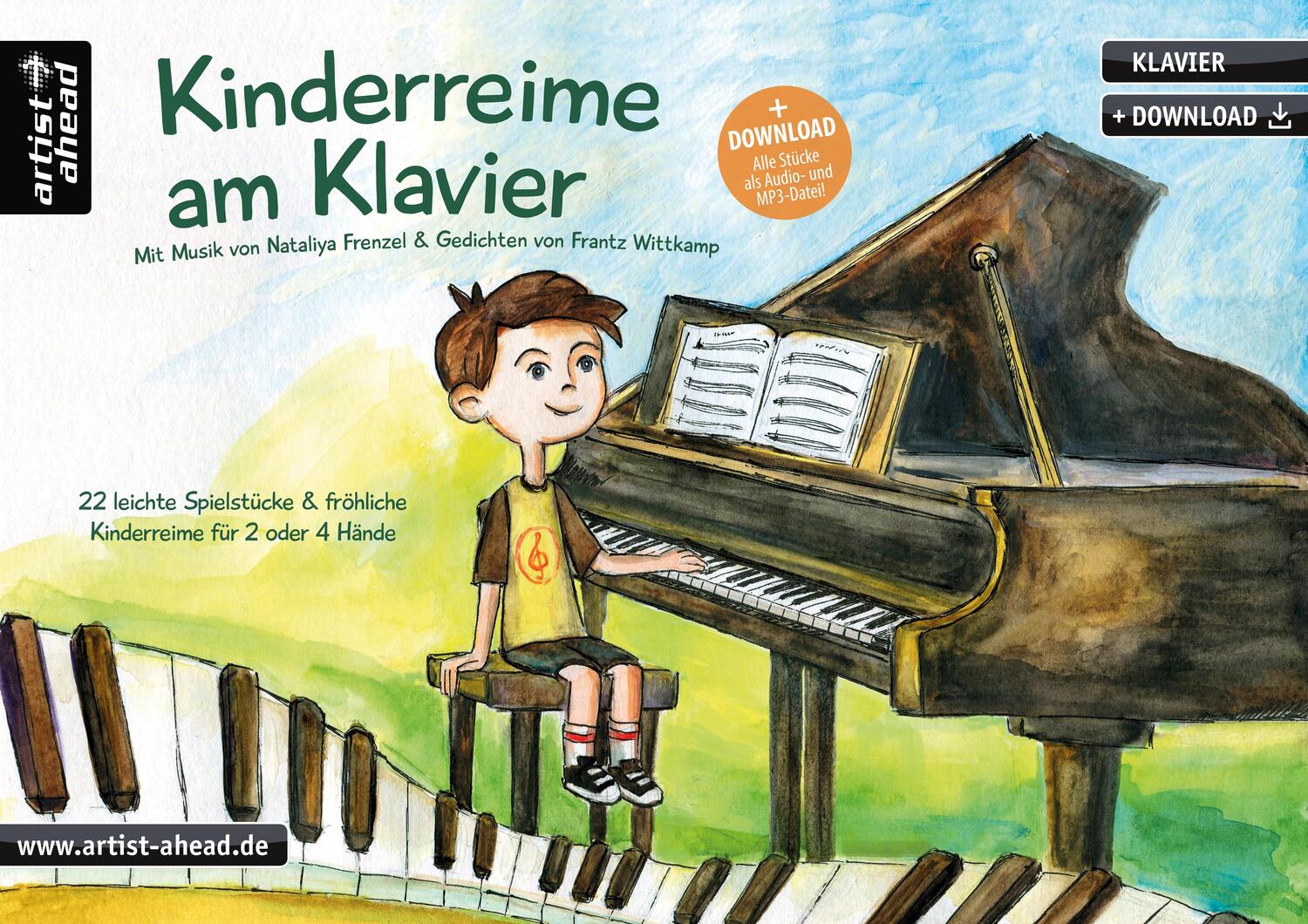 Cover: 9783866421462 | Kinderreime am Klavier | Nataliya Frenzel (u. a.) | Broschüre | 48 S.