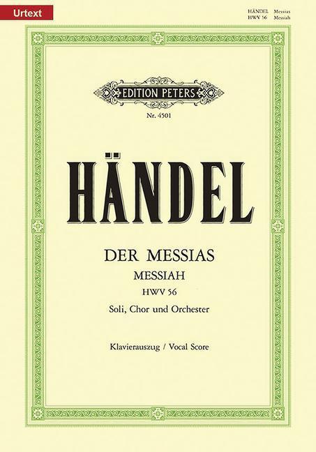 Cover: 9790014028817 | Der Messias HWV 56 / URTEXT | Georg Friedrich Händel | Taschenbuch