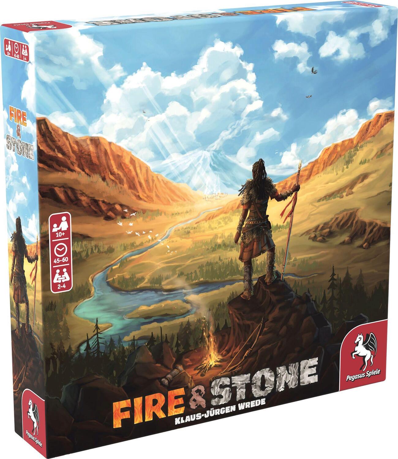 Cover: 4250231730078 | Fire & Stone (English Edition) | Spiel | Englisch | 2022 | Pegasus