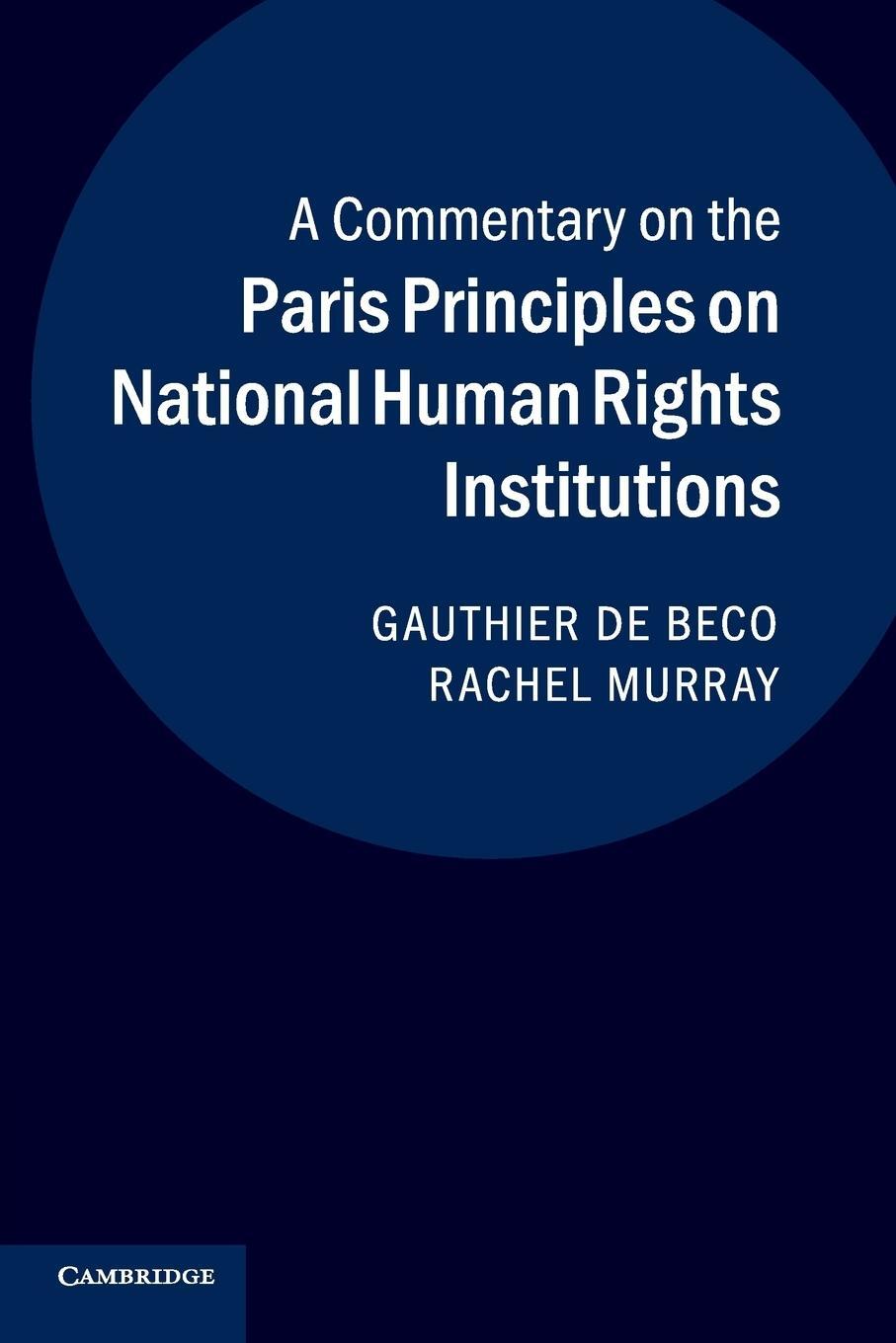 Cover: 9781316633496 | A Commentary on the Paris Principles on National Human Rights...
