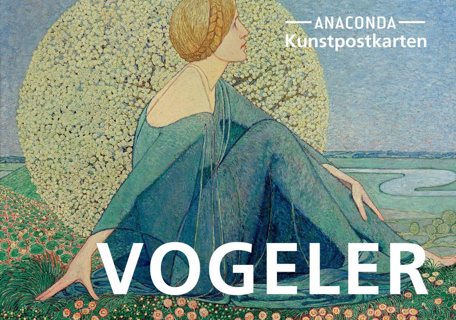 Cover: 9783730612217 | Postkarten-Set Heinrich Vogeler | Stück | Anaconda Postkarten | 2023