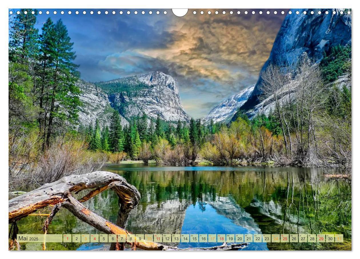 Bild: 9783435481576 | Nationalparks der USA - atemberaubend schön (Wandkalender 2025 DIN...