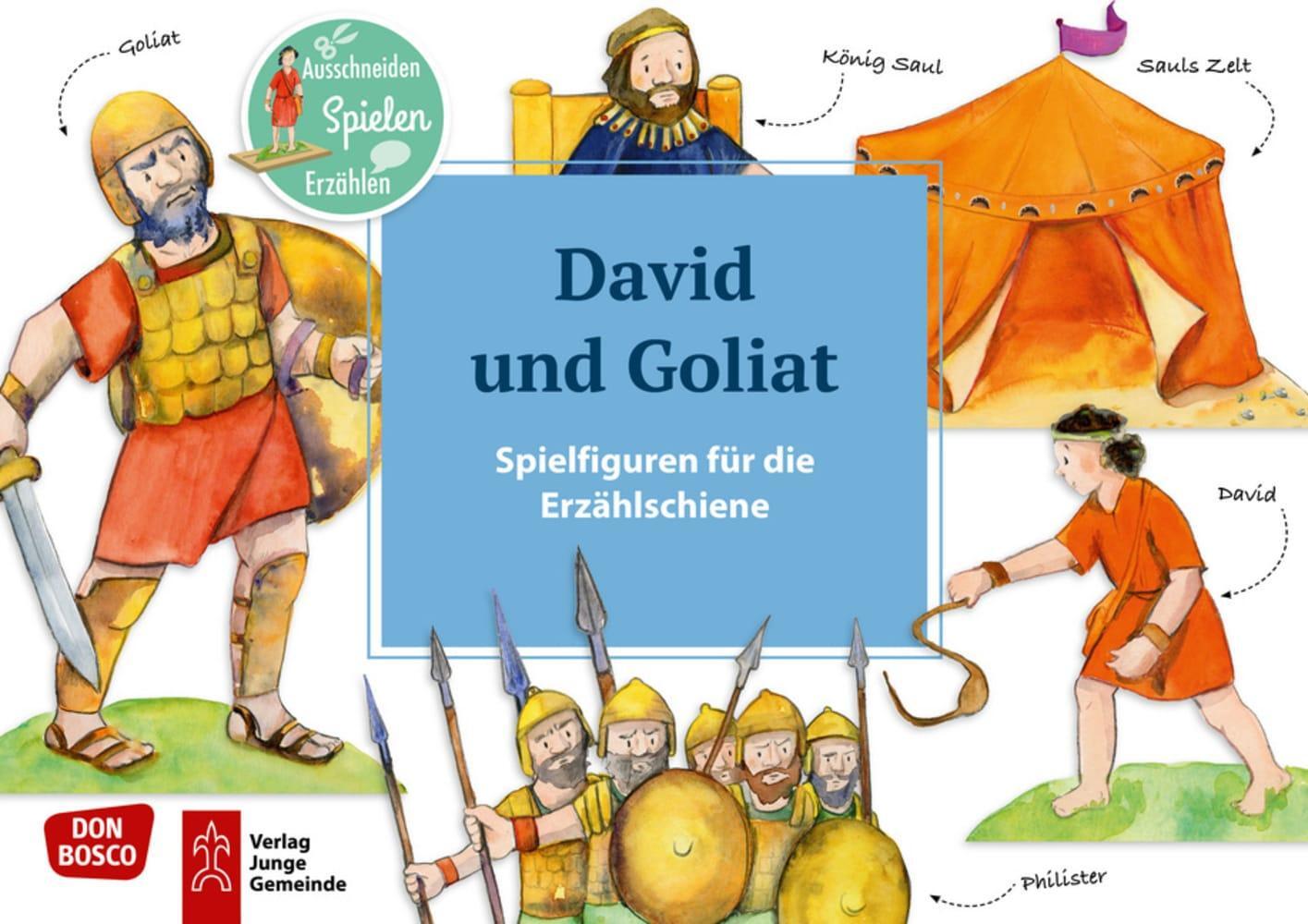 Cover: 4260179515590 | David und Goliat. Spielfiguren für die Erzählschiene. | Stück | 8 S.