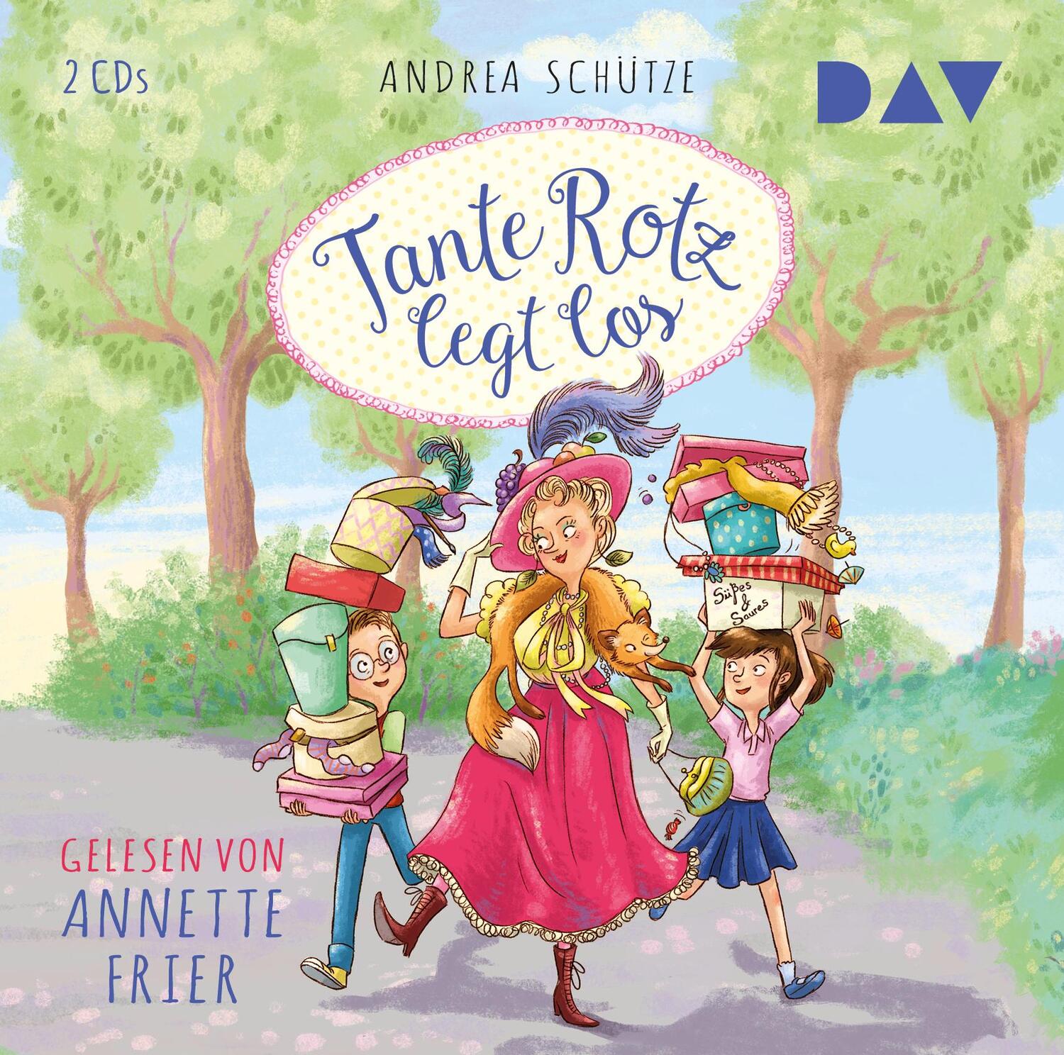 Cover: 9783742406552 | Tante Rotz legt los | Lesung mit Annette Frier | Andrea Schütze | CD
