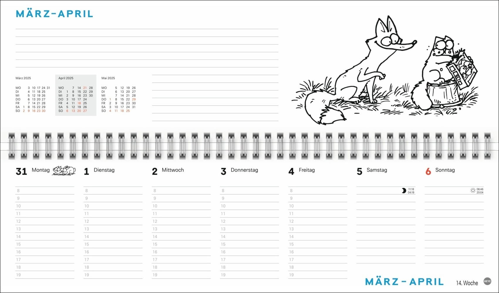 Bild: 9783756406524 | Simons Katze Büroplaner 2025 | Simon Tofield | Kalender | 112 S.