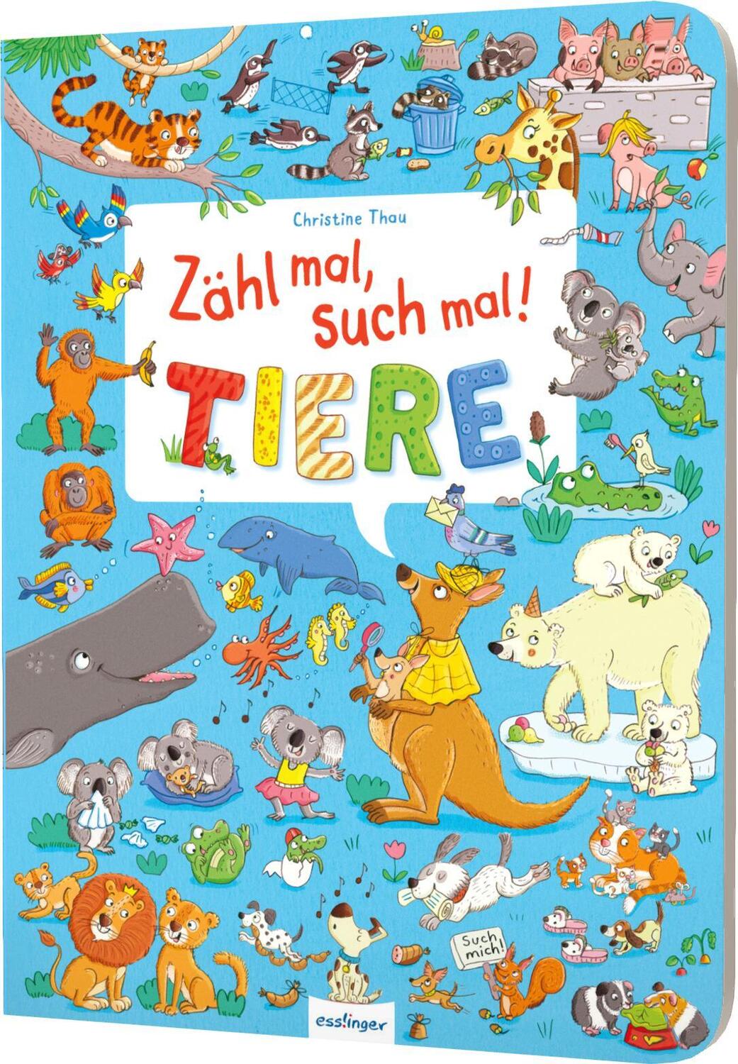 Cover: 9783480236275 | Zähl mal, such mal! Tiere | Buch | 24 S. | Deutsch | 2021