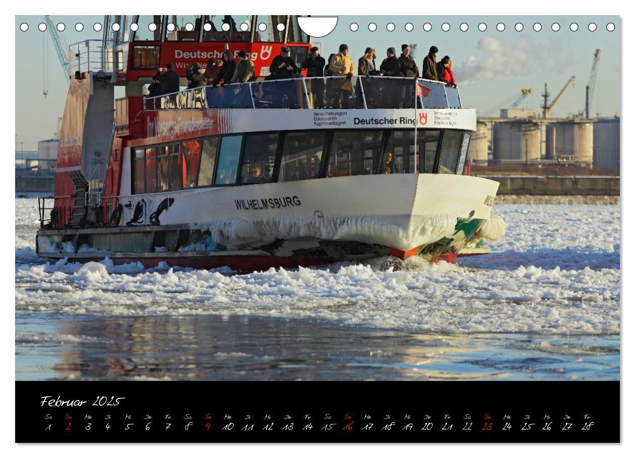 Bild: 9783435837311 | Boote und Schiffe auf Elbe und Ostsee (Wandkalender 2025 DIN A4...