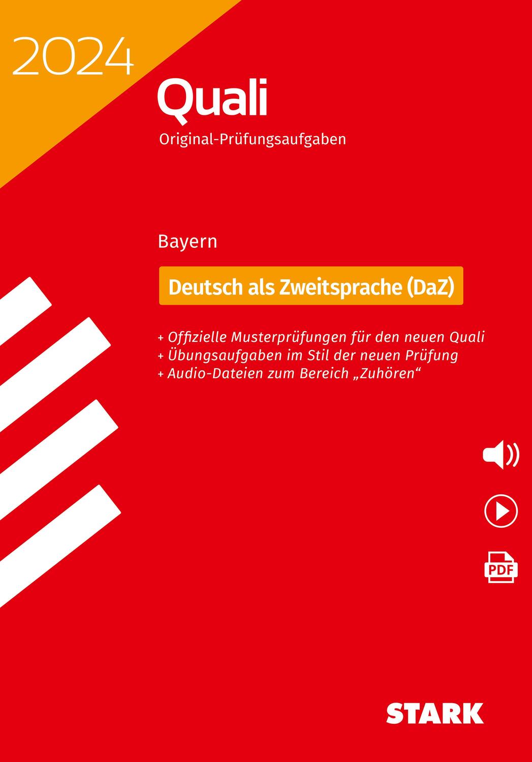 Cover: 9783849058944 | STARK Original-Prüfungen Quali Mittelschule 2024 - Deutsch als...