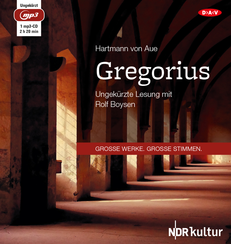 Cover: 9783862317127 | Gregorius, 1 Audio-CD, 1 MP3 | Hartmann von Aue | Audio-CD | 2016