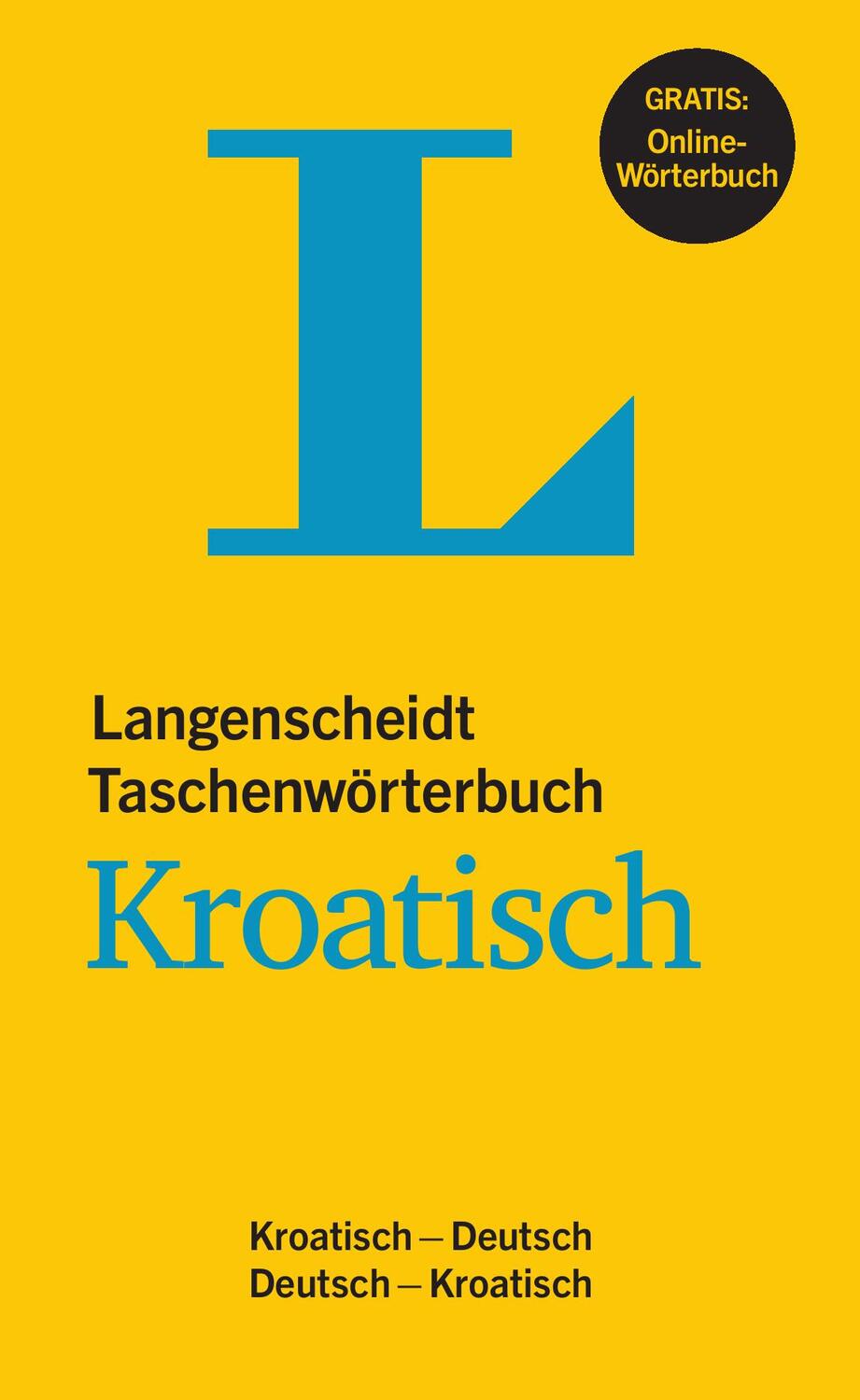 Cover: 9783125142534 | Langenscheidt Taschenwörterbuch Kroatisch - Buch mit online-Anbindung