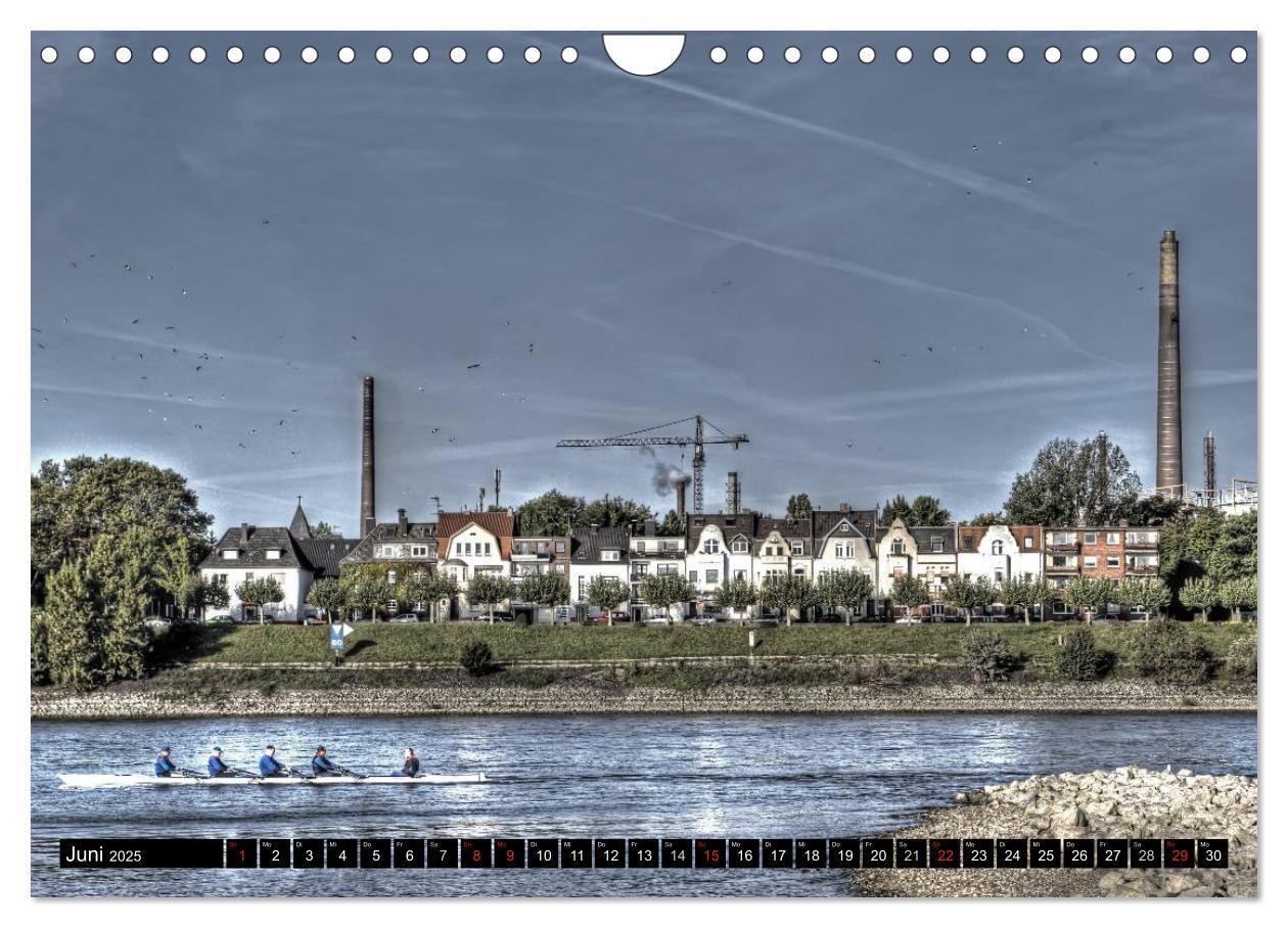 Bild: 9783435519316 | Duisburg am Rhein - R(h)einblicke (Wandkalender 2025 DIN A4 quer),...