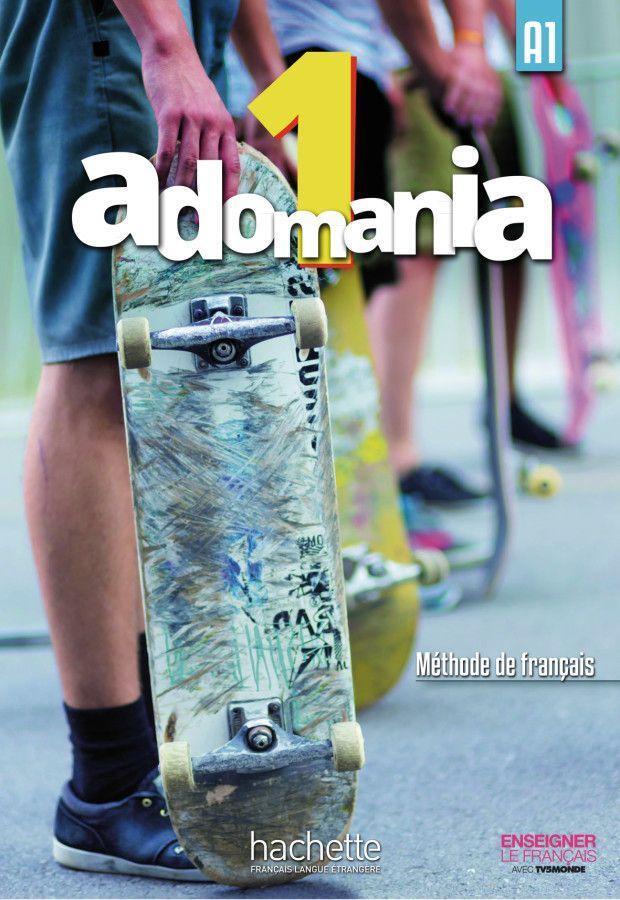 Cover: 9783194033849 | Adomania 1. Kursbuch + DVD-ROM (mit Lösungsheft) | Méthode de français