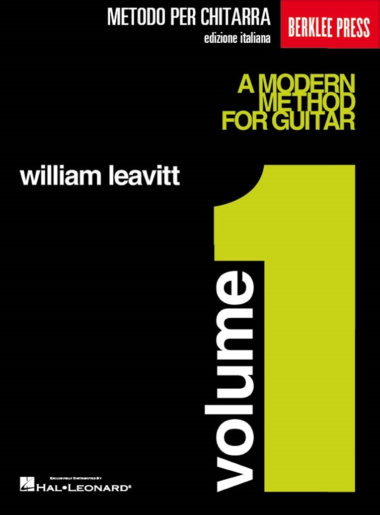 Cover: 9790705063684 | Metodo moderno per chitarra - Volume 1 | William Leavitt | Buch
