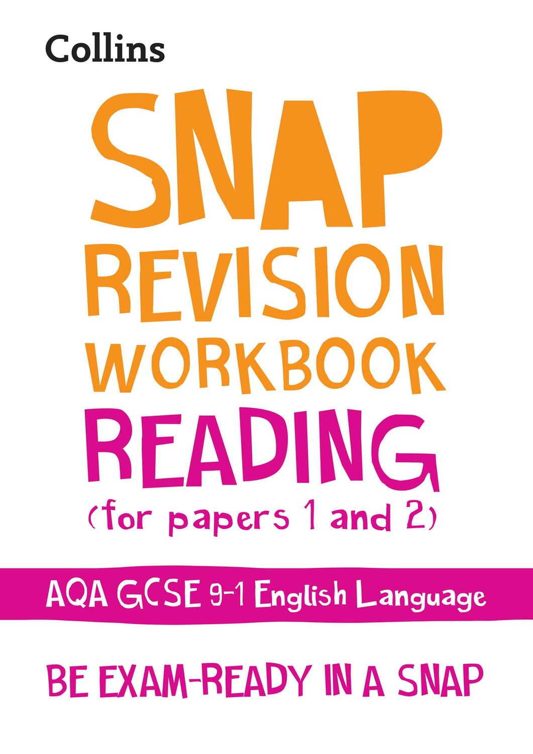 Cover: 9780008355326 | AQA GCSE 9-1 English Language Reading (Papers 1 &amp; 2) Workbook | Gcse
