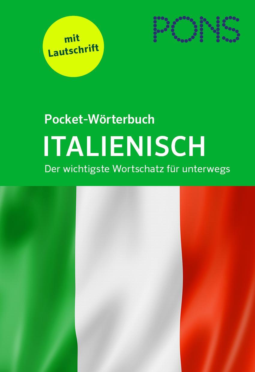 Cover: 9783125180284 | PONS Pocket-Wörterbuch Italienisch | Taschenbuch | Deutsch | 2022