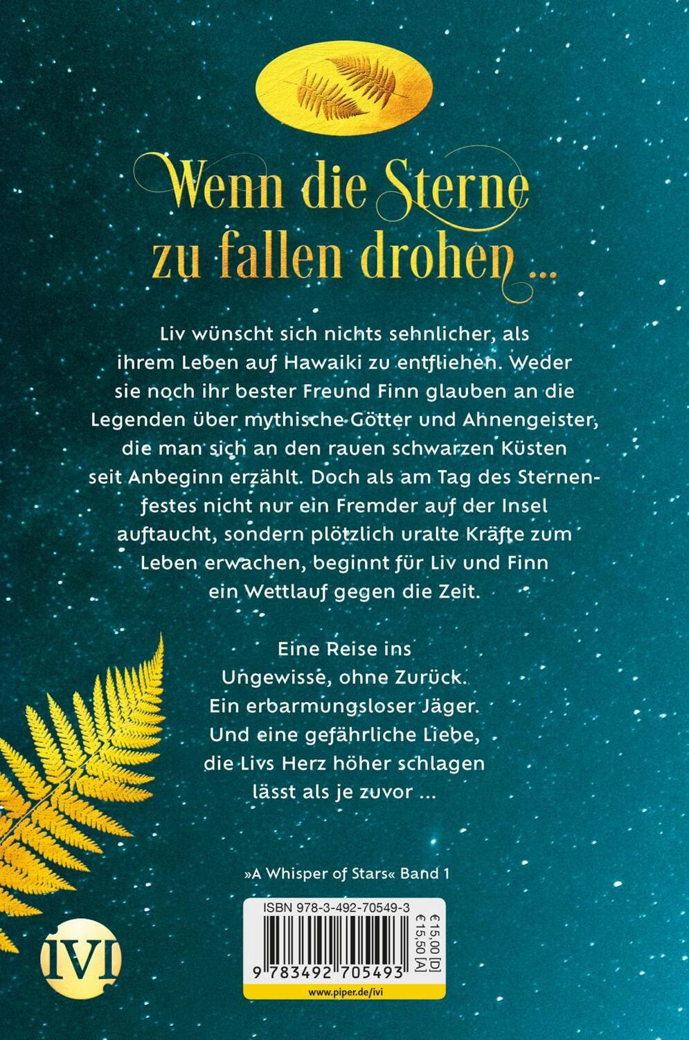 Rückseite: 9783492705493 | A Whisper of Stars | Erwacht | Tami Fischer | Taschenbuch | Deutsch