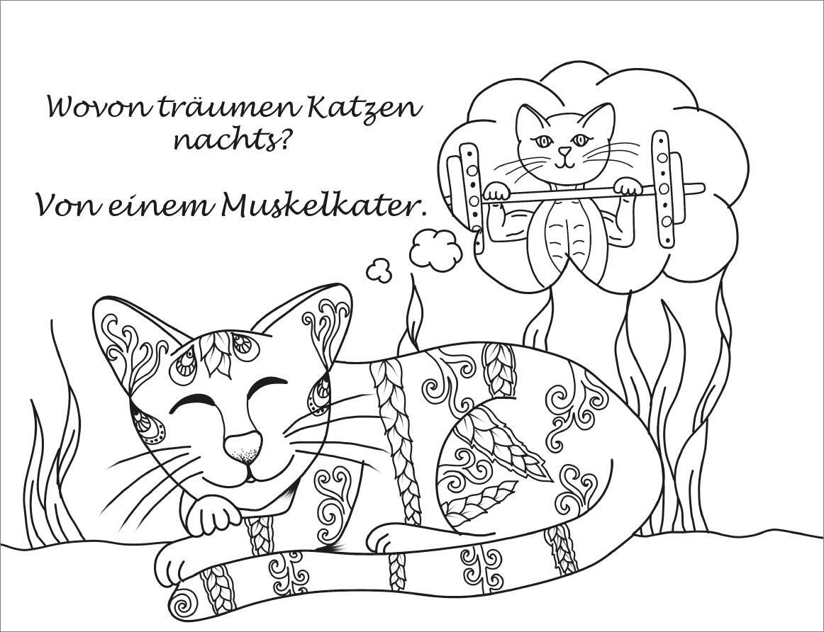 Bild: 9783832802615 | Freche Katzen | Das lustige Malbuch für Katzenfreundinnen | Buch