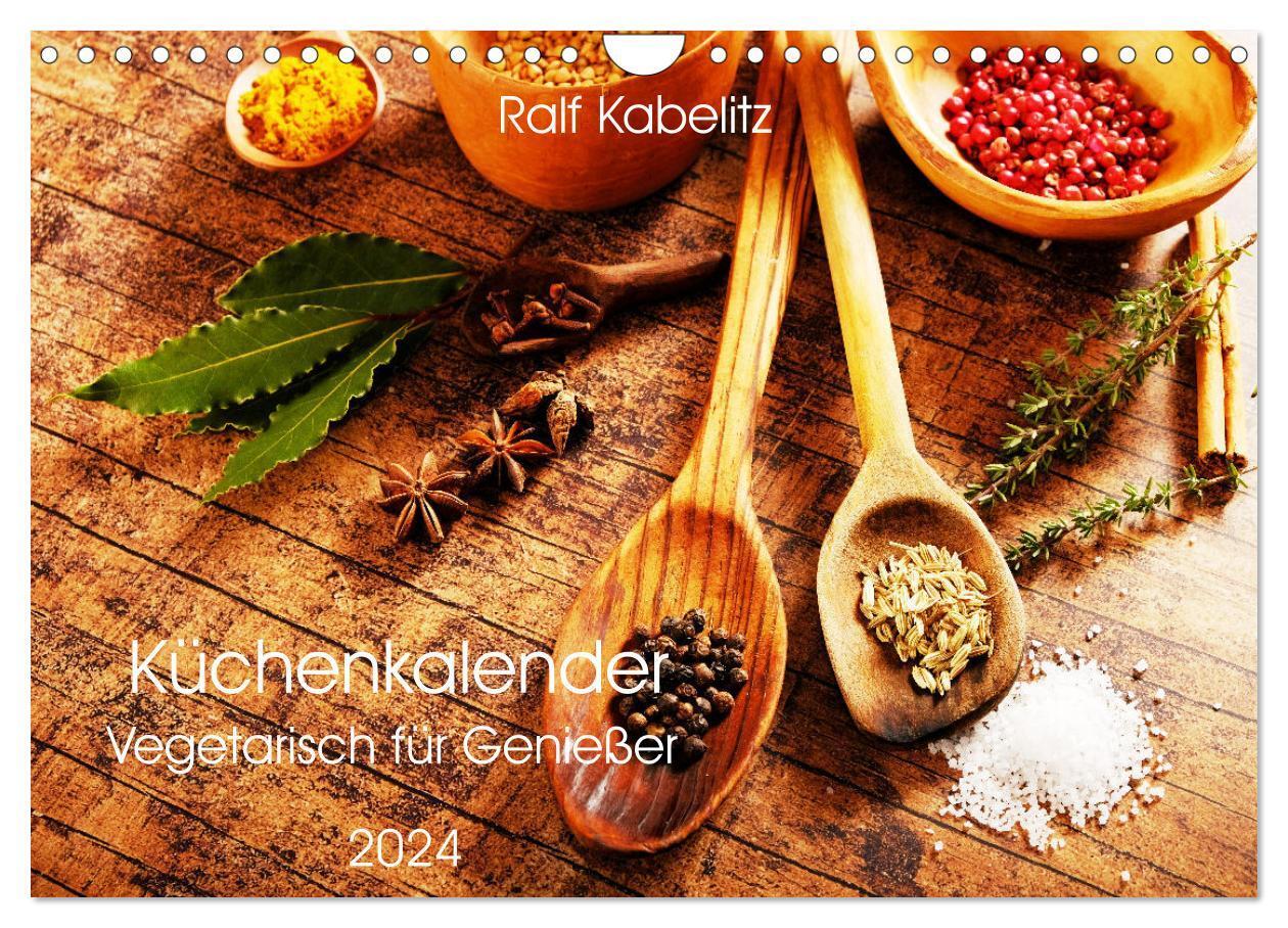 Cover: 9783383223181 | Küchenkalender Vegetarisch für Genießer 2024 (Wandkalender 2024 DIN...