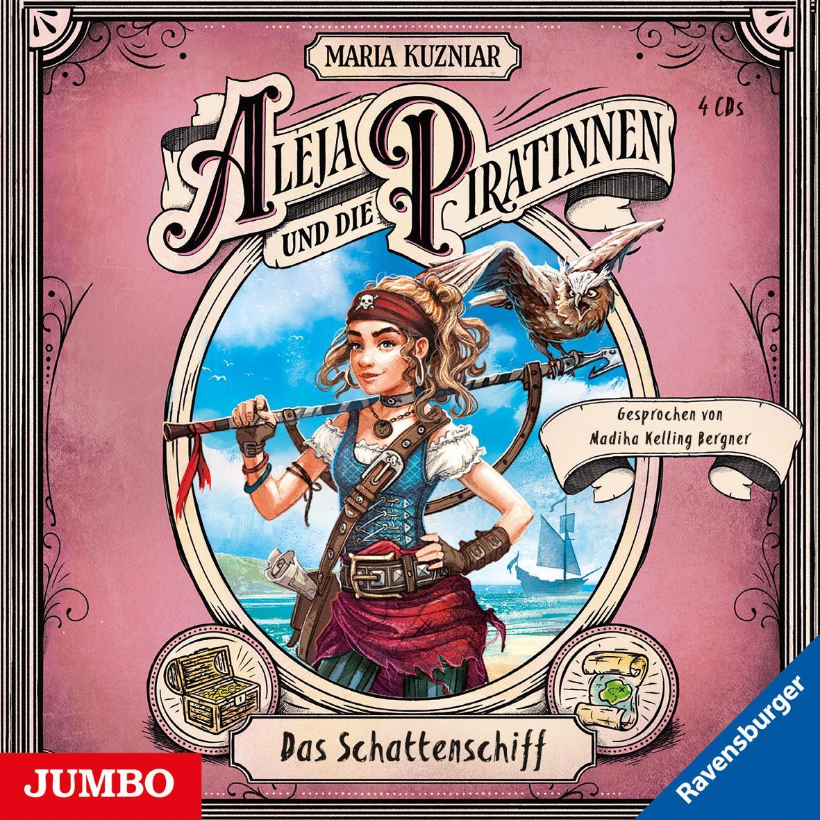 Cover: 9783833741883 | Aleja und die Piratinnen. Das Schattenschiff | [1] | Maria Kuzniar