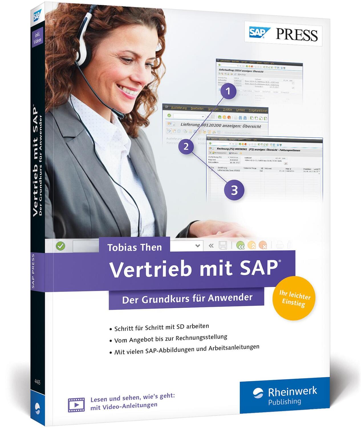 Cover: 9783836244657 | Vertrieb mit SAP. Der Grundkurs für Anwender | Tobias Then | Buch