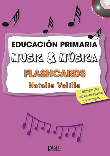Cover: 9790692022800 | Music y Musica Flashcards | All Instruments | Natalia Velilla