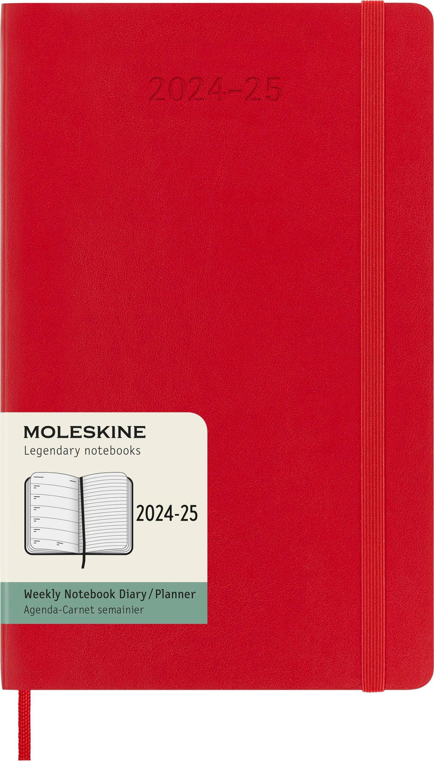 Cover: 8056999270605 | Moleskine 18 Monate Wochen Notizkalender 2024/2025, Large/A5, 1 Wo...