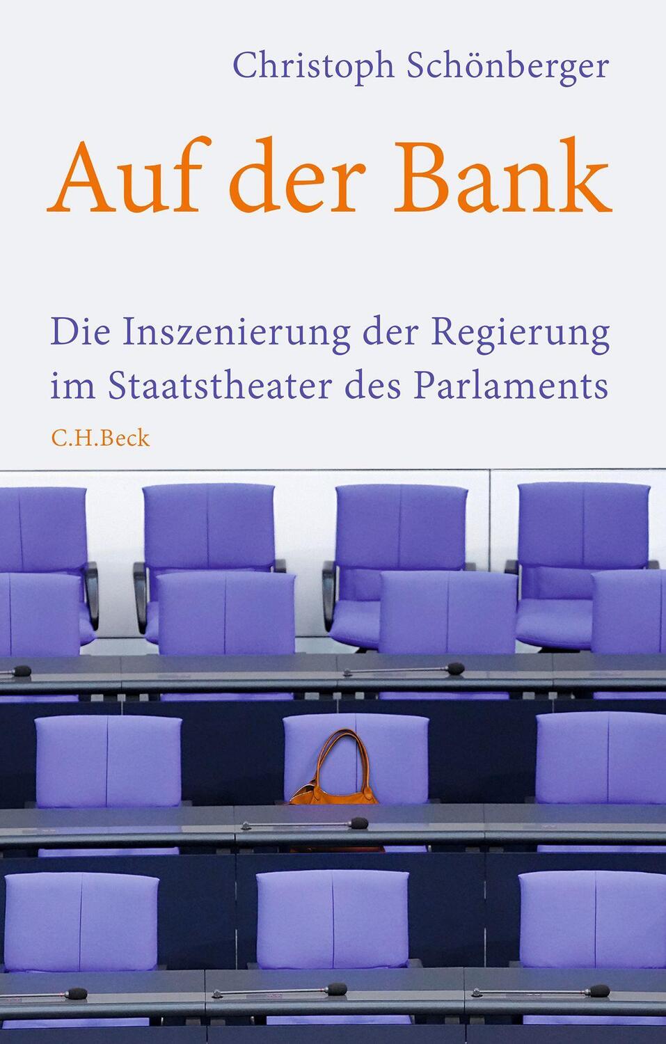 Cover: 9783406791598 | Auf der Bank | Christoph Schönberger | Buch | Deutsch | 2022