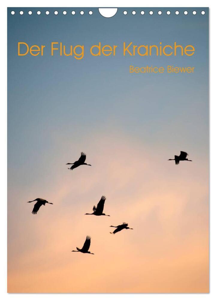 Cover: 9783383305962 | Der Flug der Kraniche (Wandkalender 2024 DIN A4 hoch), CALVENDO...