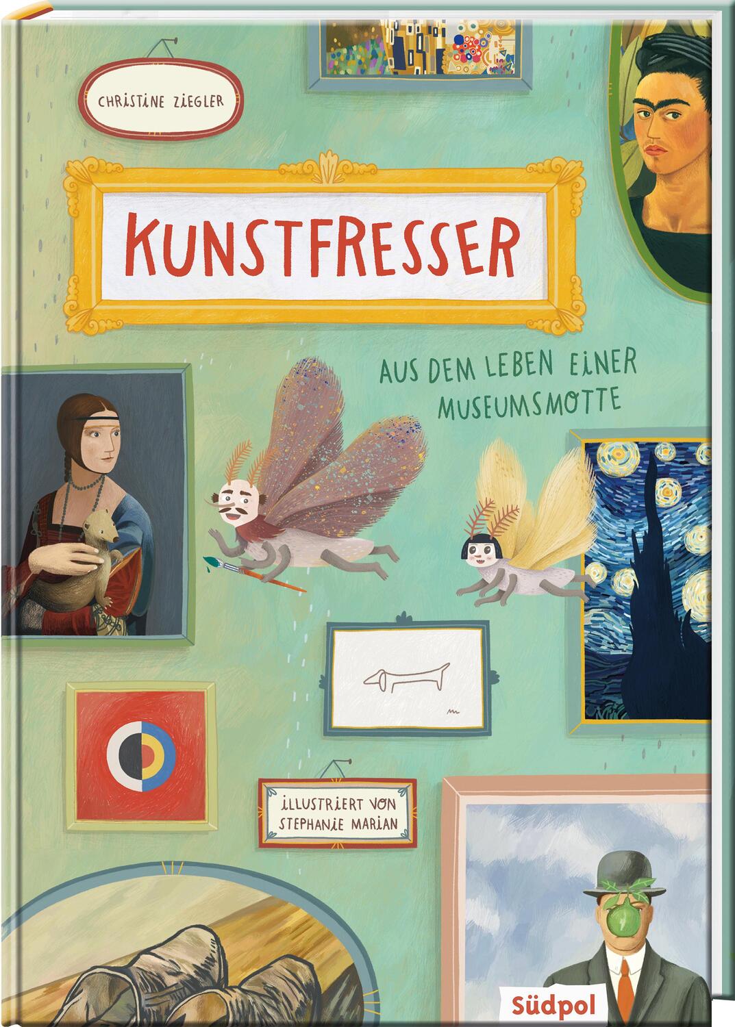 Cover: 9783965941090 | Kunstfresser - Aus dem Leben einer Museumsmotte | Christine Ziegler