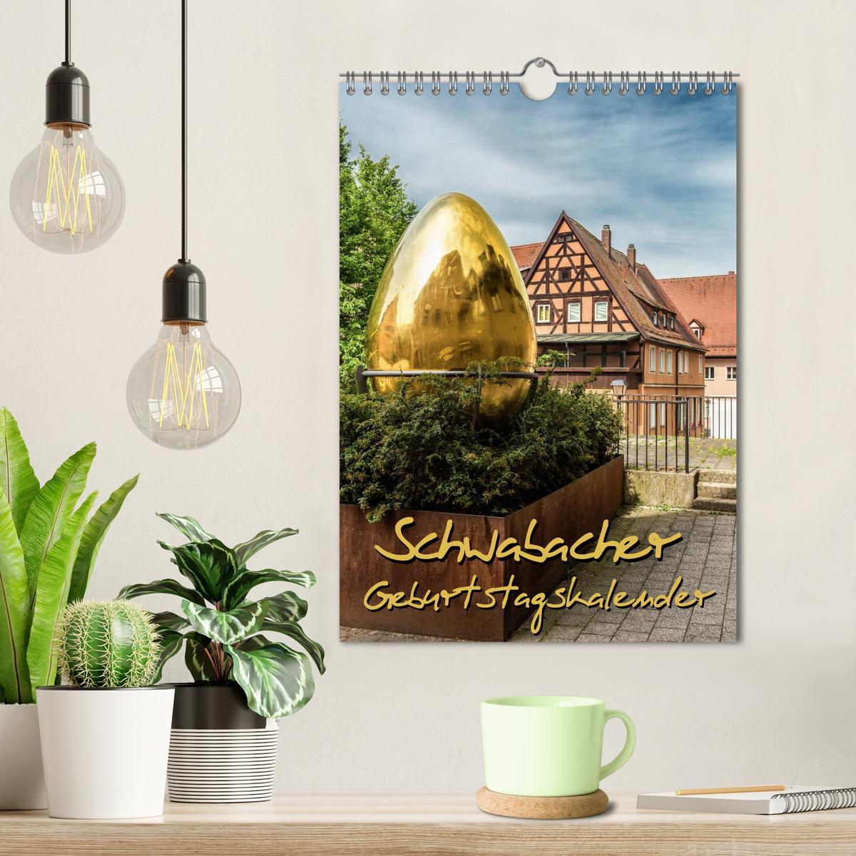 Bild: 9783457042618 | Schwabach Geburtstagskalender (Wandkalender 2025 DIN A4 hoch),...