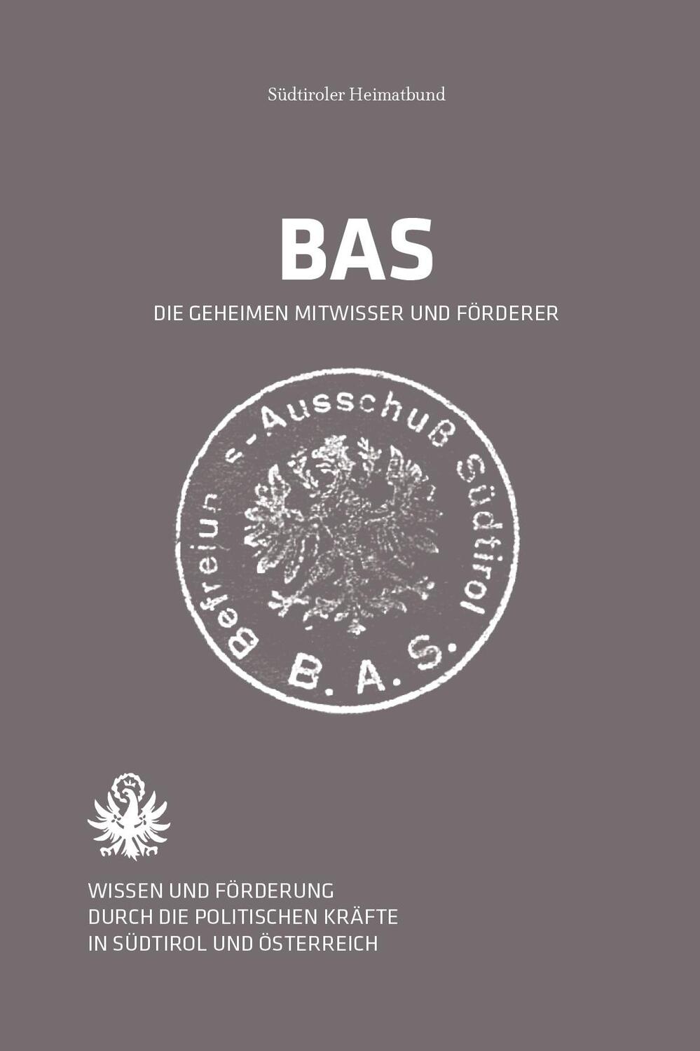 Cover: 9791255320241 | BAS - Die geheimen Mitwisser und Förderer | Taschenbuch | Deutsch