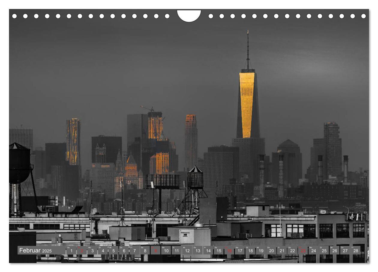 Bild: 9783435271900 | New York City - Color Glam Edition (Wandkalender 2025 DIN A4 quer),...