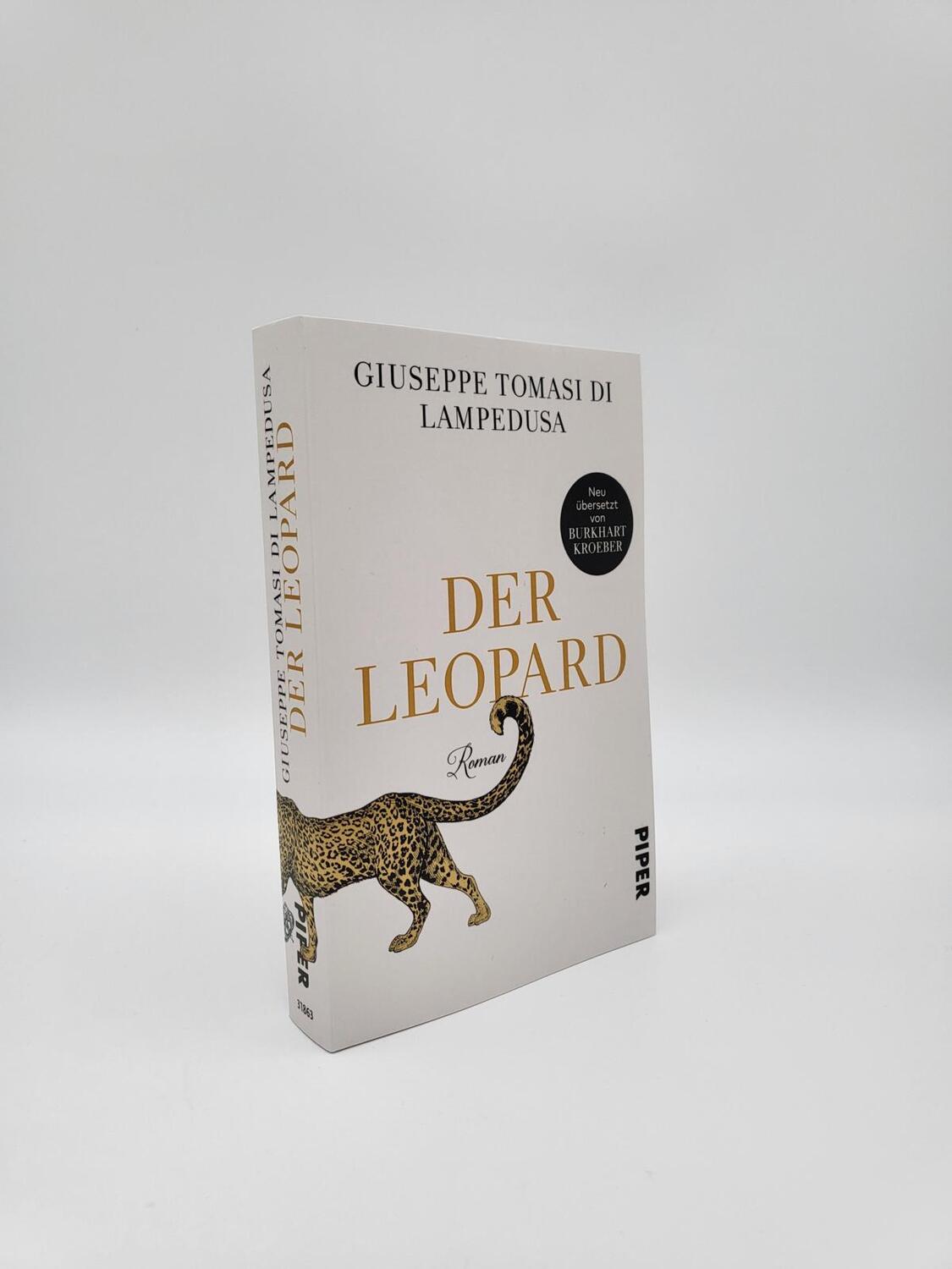 Bild: 9783492318631 | Der Leopard | Roman Klassiker der Weltliteratur in Neuübersetzung