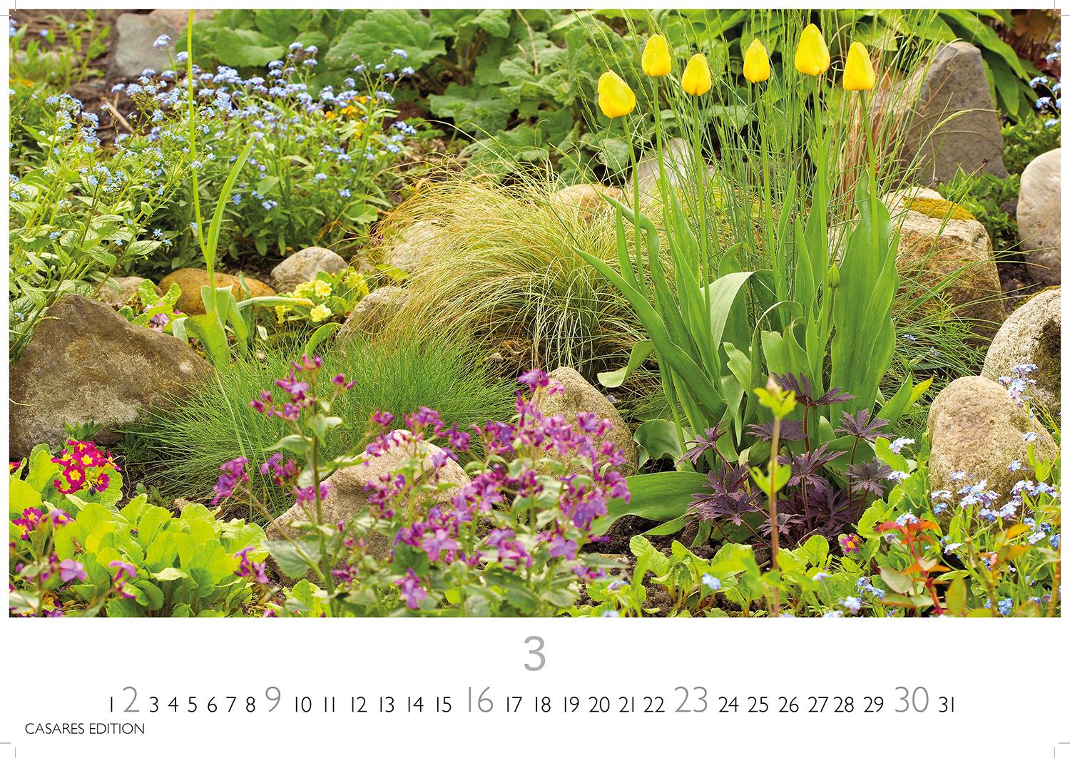 Bild: 9781835242254 | Gartenparadiese 2025 S 24x35cm | Kalender | 14 S. | Deutsch | 2025