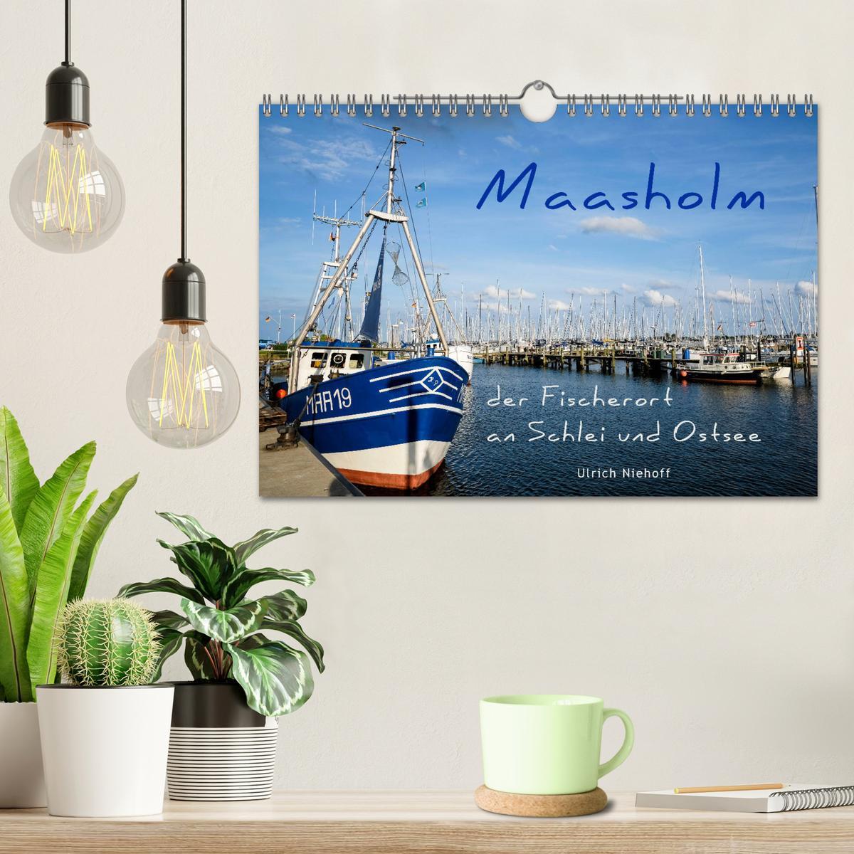 Bild: 9783435444274 | Maasholm - der Fischerort an Schlei und Ostsee (Wandkalender 2025...