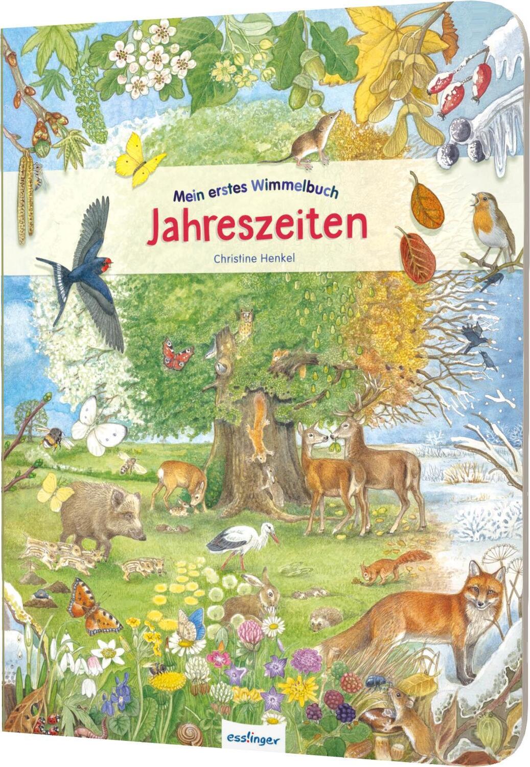 Cover: 9783480233014 | Mein erstes Wimmelbuch - Jahreszeiten | Christine Henkel | Buch | 2017